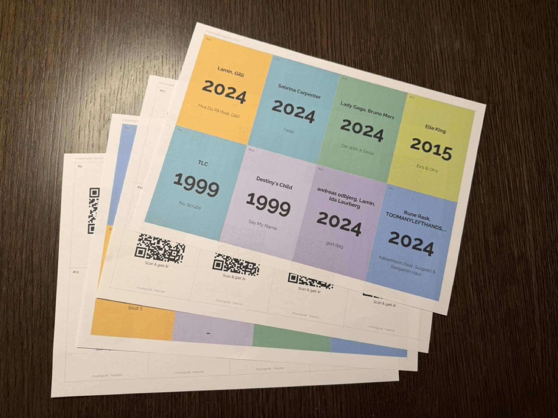 Stampa le carte